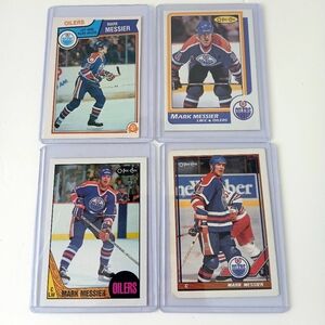Vtg 1980's O Pee Chee Mark Messier NHL Hockey Card #39, 112, 186, 346